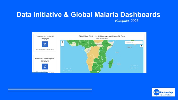 global malaria dashboards